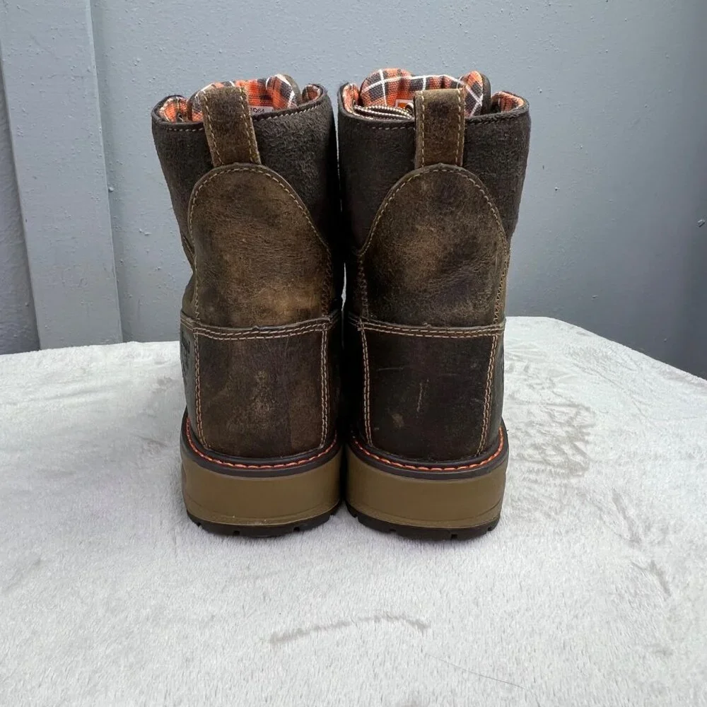 Timberland PRO Brown Combat Boots - Picture 4 of 9